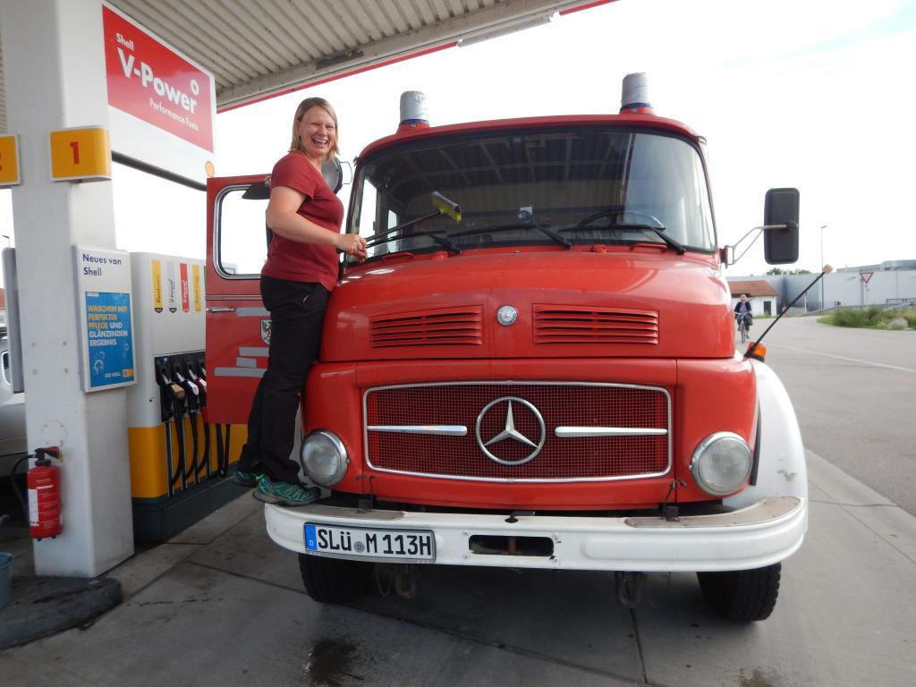 Mit dem Kurzhauber auf dem Weg zum Offroad Fahrtraining