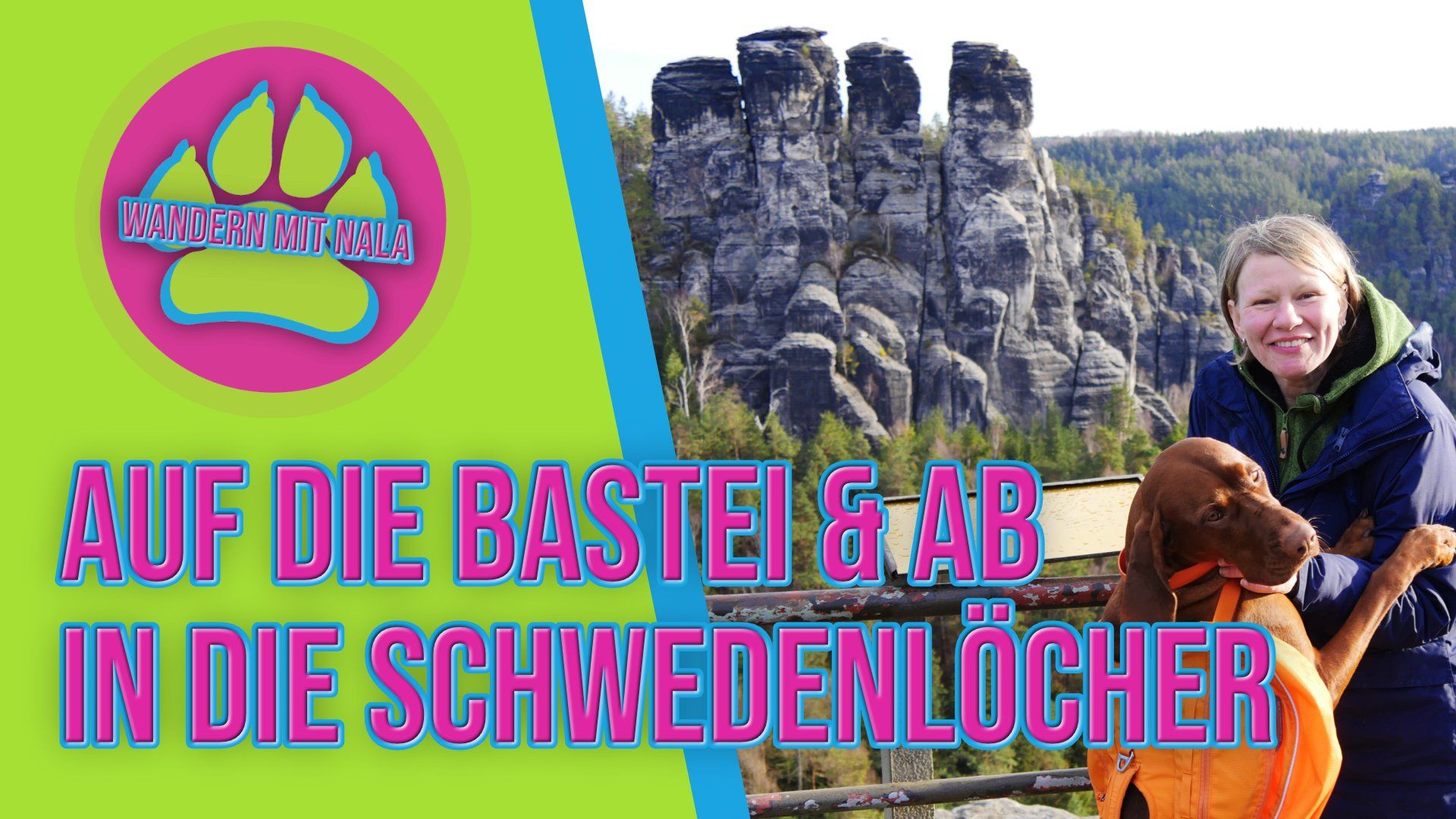 Auf die Bastei und ab in die Schwedenlöcher
