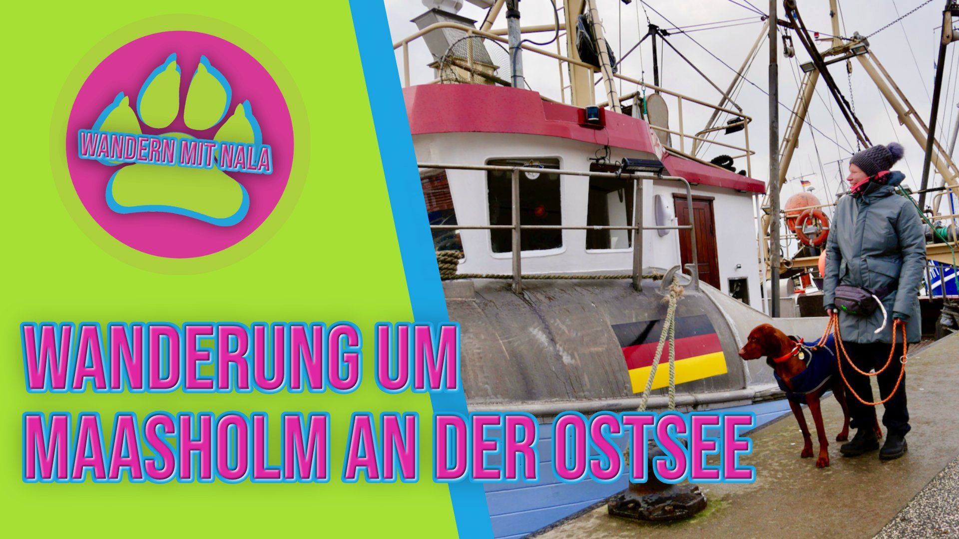 Wanderung um Maasholm an der Ostsee