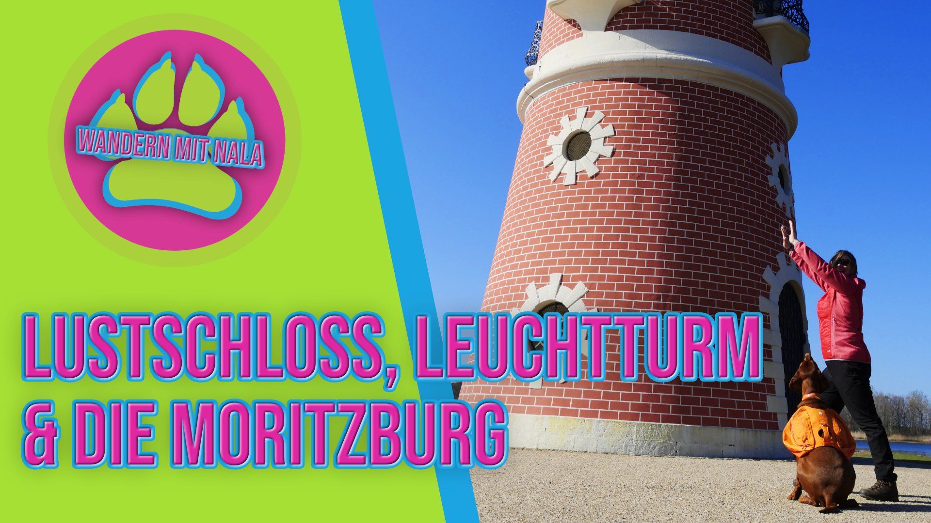 Mit Hund unterwegs zu Lustschloss, Leuchtturm und Moritzburg