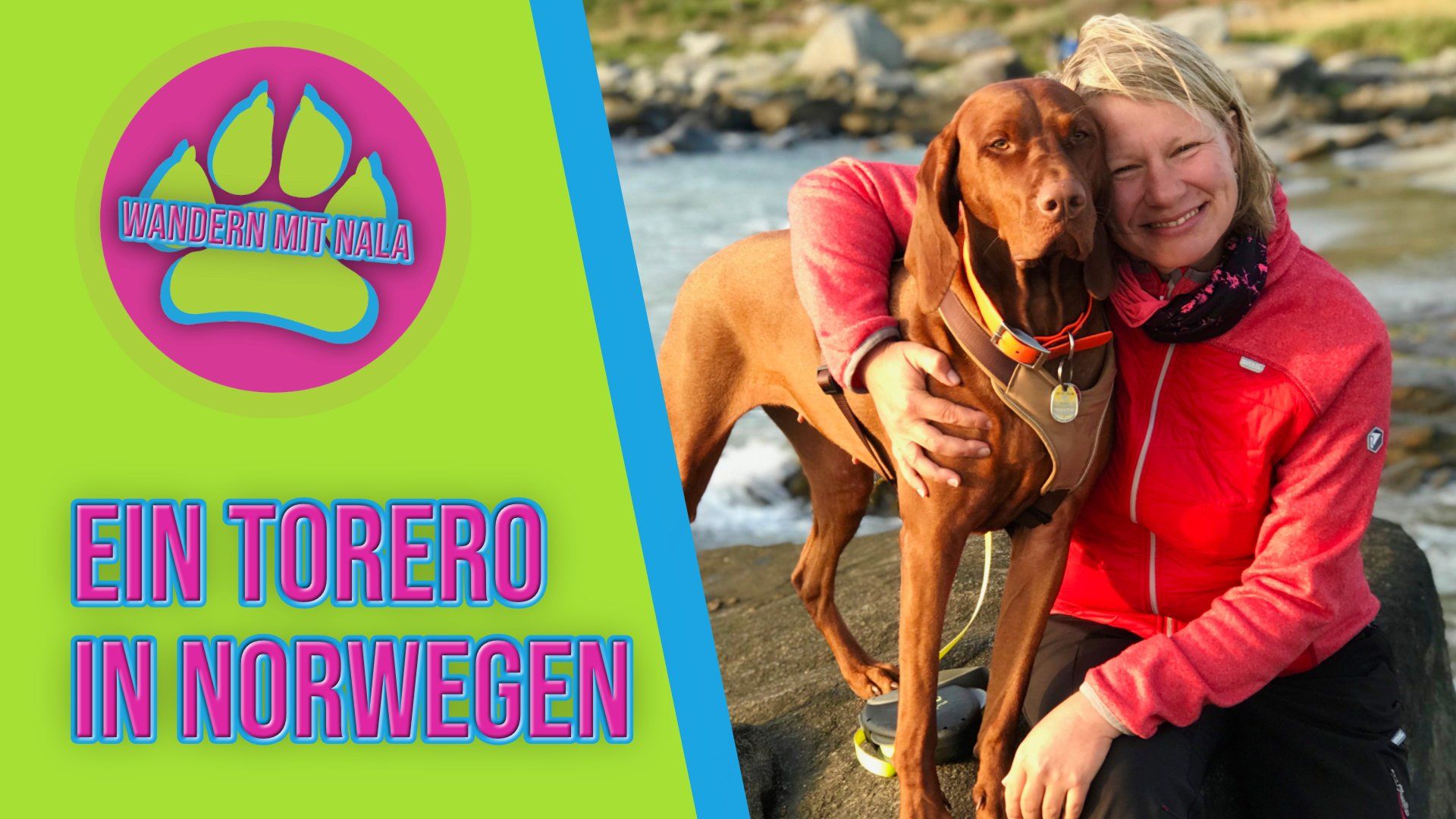 Ein Torero in Norwegen - Wandern mit Nala