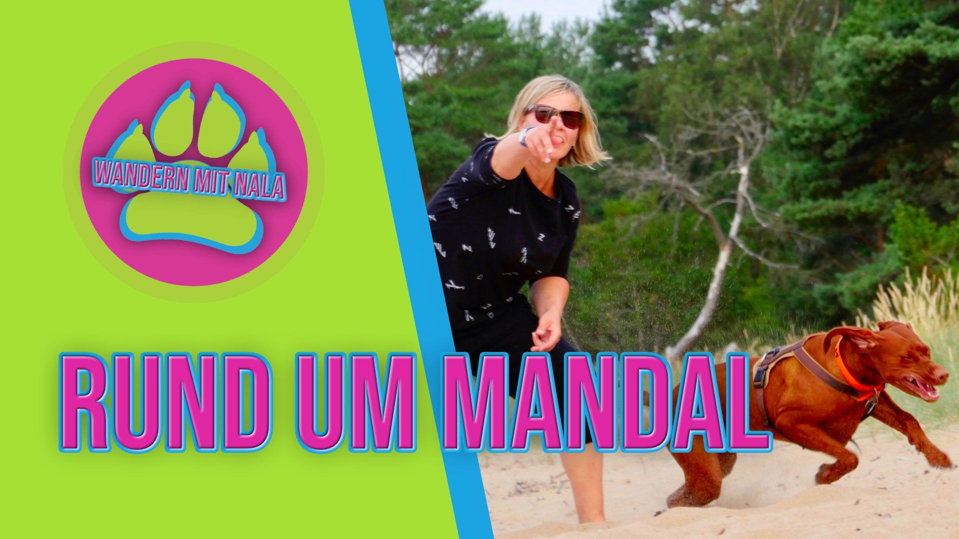 Rund um Mandal in Norwegen - Wandern mit Hund