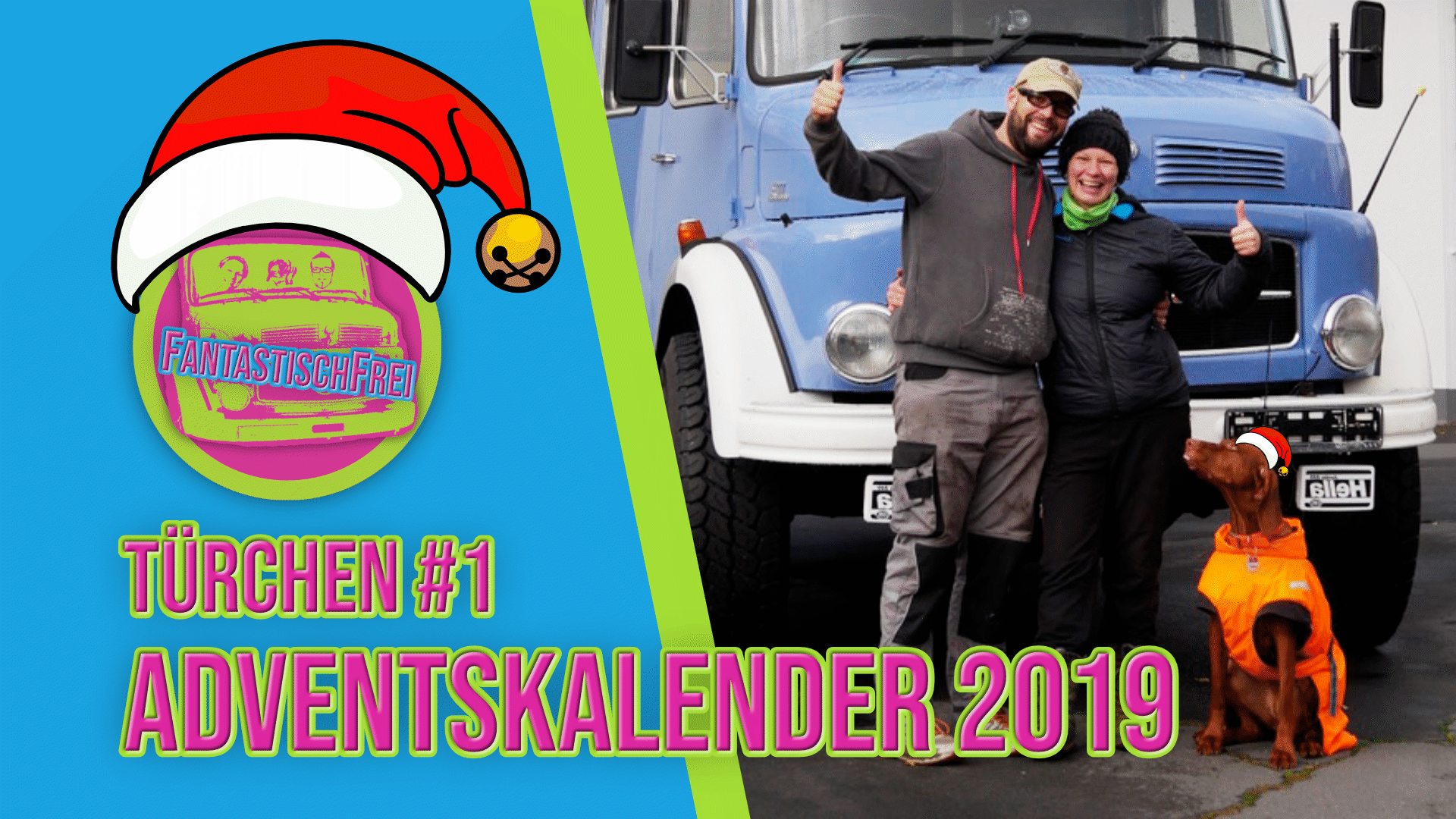 Der FantastischFrei Adventskalender ist da. Die Vorfreude auf die erste Staffel unseres YouTube Kanals.