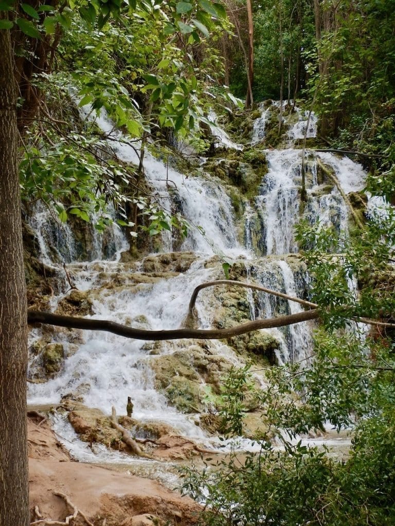An Wasserfällen mangelt es hier nicht