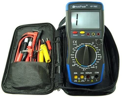 Das Multimeter ist unerlässlich zur Fehlersuche und zum Selbstschutz