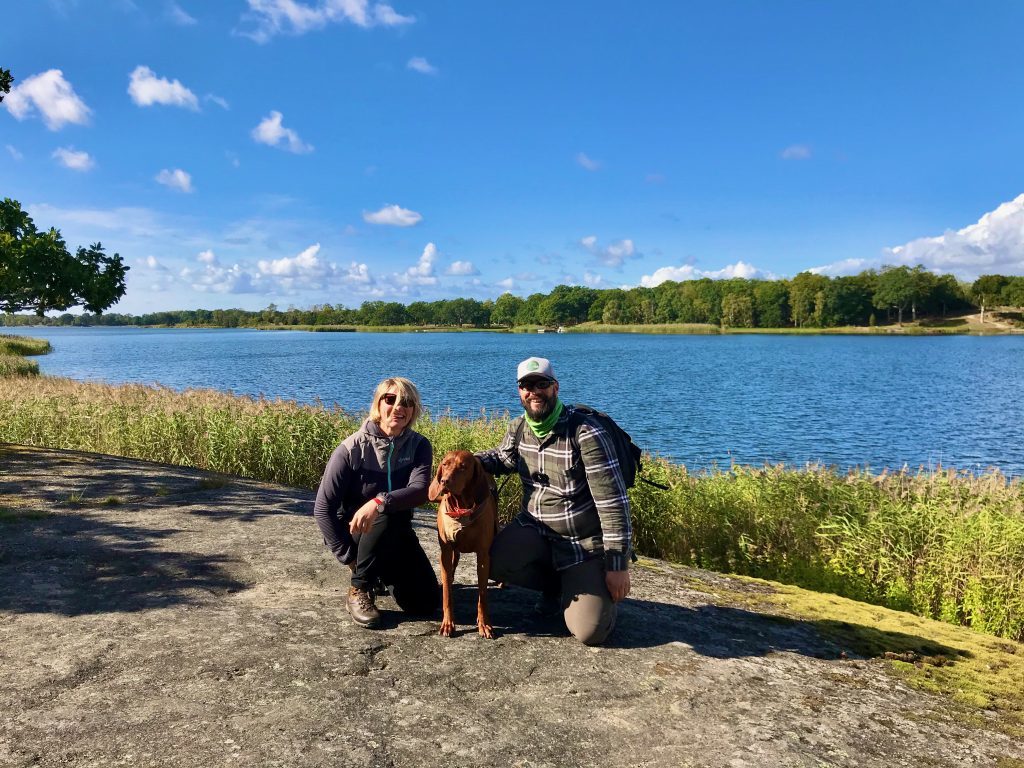 Familienportrait am Ostseeufer